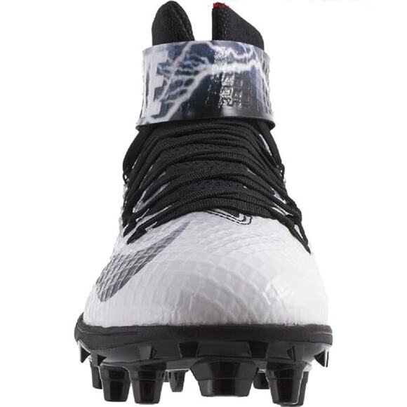 Nike Lunarbeast Elite TD Lightning Black/White 847099-010 Men Football Cleats 9